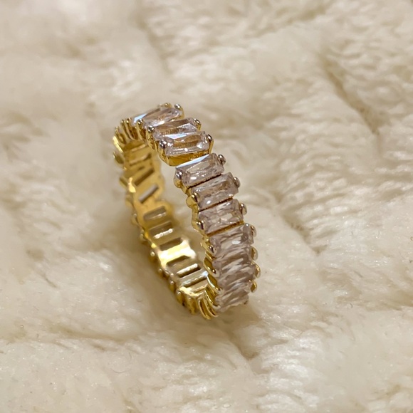 Argento Vivo Karla Baguette Ring - Picture 5 of 12
